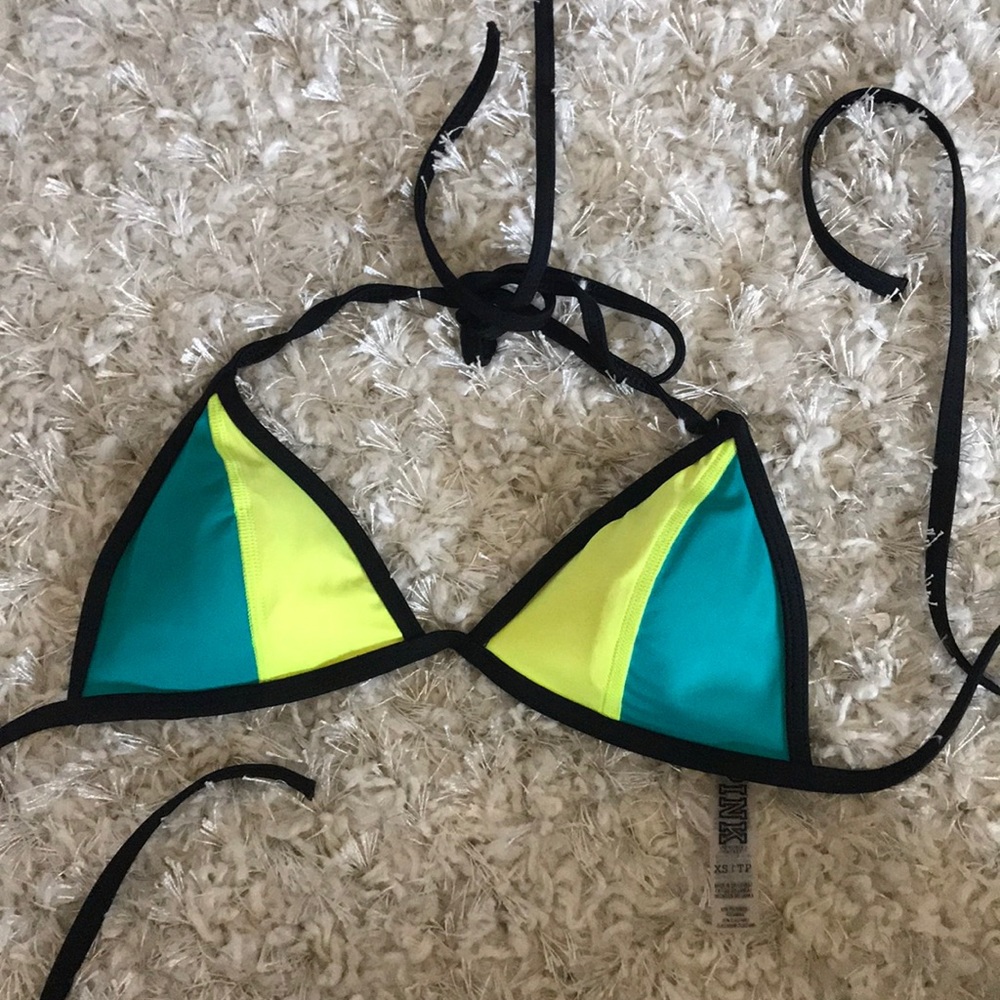 Pink by Victoria Secret triangle top